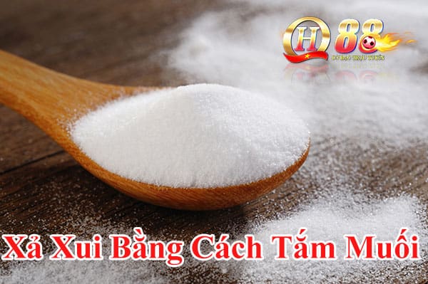 Xả xui bằng cách tắm muối