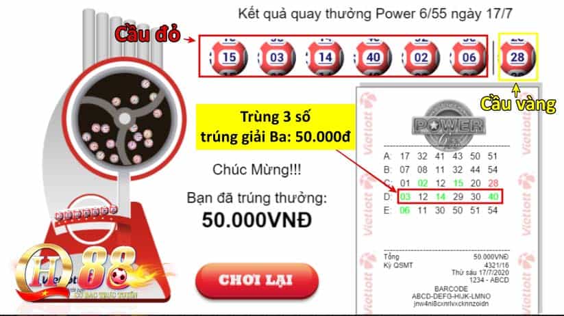 Cách thức dò vé số