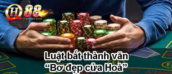 Luật bất thành văn - “Bơ đẹp cửa Hoà”